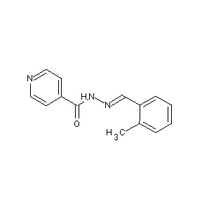 ST010256 N-[(1E)-2-(2-methylphenyl)-1-azavinyl]-4-pyridylcarboxamide