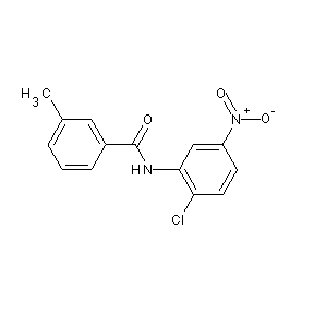 ST010542 N-(2-chloro-5-nitrophenyl)(3-methylphenyl)carboxamide
