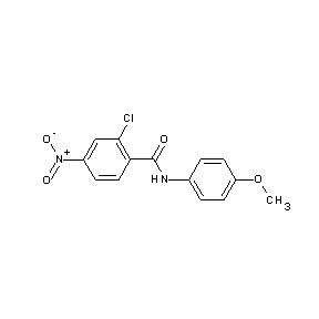 ST010848 (2-chloro-4-nitrophenyl)-N-(4-methoxyphenyl)carboxamide