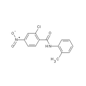 ST010850 (2-chloro-4-nitrophenyl)-N-(2-methylphenyl)carboxamide