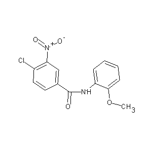 ST011061 (4-chloro-3-nitrophenyl)-N-(2-methoxyphenyl)carboxamide