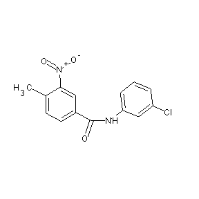 ST011087 N-(3-chlorophenyl)(4-methyl-3-nitrophenyl)carboxamide