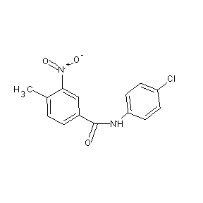 ST011093 N-(4-chlorophenyl)(4-methyl-3-nitrophenyl)carboxamide