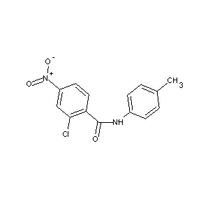 ST011119 (2-chloro-4-nitrophenyl)-N-(4-methylphenyl)carboxamide