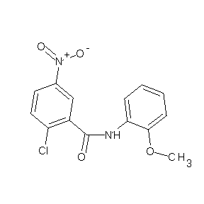 ST011153 (2-chloro-5-nitrophenyl)-N-(2-methoxyphenyl)carboxamide