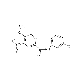 ST011252 N-(3-chlorophenyl)(4-methoxy-3-nitrophenyl)carboxamide