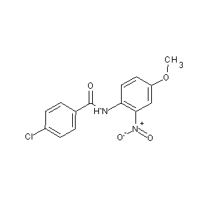 ST011821 (4-chlorophenyl)-N-(4-methoxy-2-nitrophenyl)carboxamide