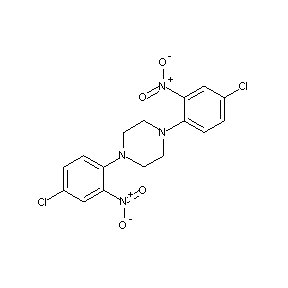 ST012283 1,4-bis(4-chloro-2-nitrophenyl)piperazine