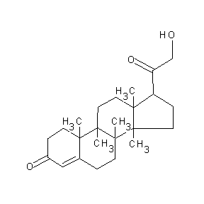 ST012436 14-(2-hydroxyacetyl)-1,2,10,11,15-pentamethyltetracyclo[8.7.0.0.0] heptadec-6-en-5-one