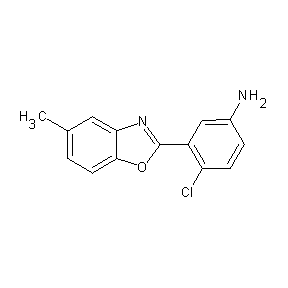 ST012569 4-chloro-3-(5-methylbenzoxazol-2-yl)phenylamine
