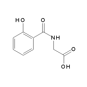 ST013863 2-[(2-hydroxyphenyl)carbonylamino]acetic acid