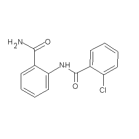 ST015743 2-[(2-chlorophenyl)carbonylamino]benzamide