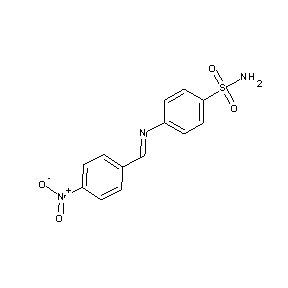 ST016439 4-[(1E)-2-(4-nitrophenyl)-1-azavinyl]benzenesulfonamide