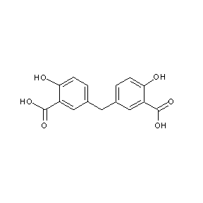 ST018515 5-[(3-carboxy-4-hydroxyphenyl)methyl]-2-hydroxybenzoic acid