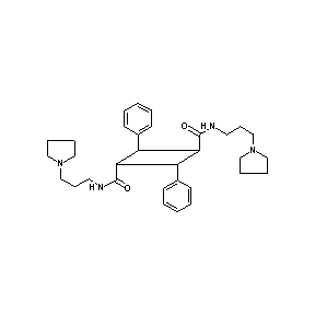 ST018794 {2,4-diphenyl-3-[N-(3-pyrrolidinylpropyl)carbamoyl]cyclobutyl}-N-(3-pyrrolidin ylpropyl)carboxamide