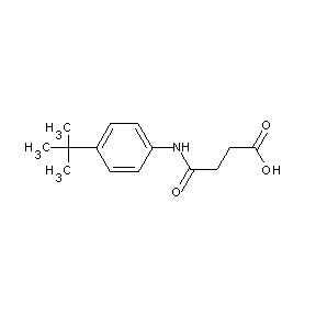 ST019093 3-{N-[4-(tert-butyl)phenyl]carbamoyl}propanoic acid