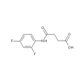 ST019098 3-[N-(2,4-difluorophenyl)carbamoyl]propanoic acid