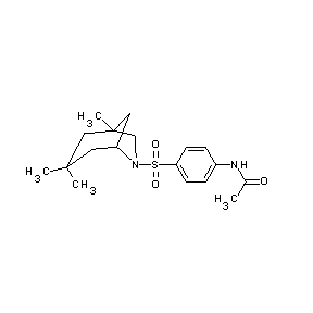 ST021012 N1-[4-(1,3,3-trimethyl-6-azabicyclo[3.2.1]oct-6-ylsulfonyl)phenyl]acetamide