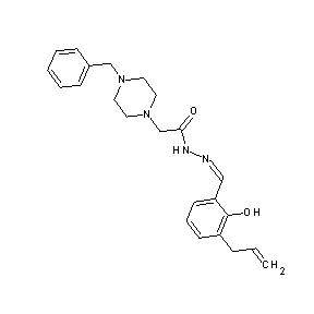 ST022713 PAC-1,(4-Benzylpiperazino)acetic acid (3-allyl-2-hyroxybenzylidene)hydrazide