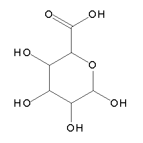 ST023489 3,4,5,6-tetrahydroxy-2H-3,4,5,6-tetrahydropyran-2-carboxylic acid