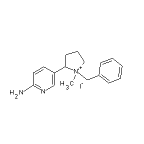 ST024596 5-[1-methyl-1-benzylpyrrolidin-2-yl]-2-pyridylamine, iodide