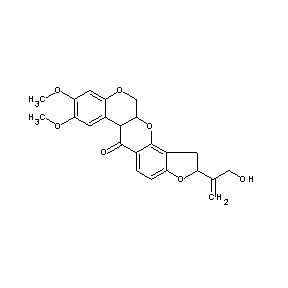 ST024783 2-(2-hydroxy-1-methyleneethyl)-8,9-dimethoxy-1,2-dihydrochromano[3,4-b]furano[ 2,3-h]chroman-6-one