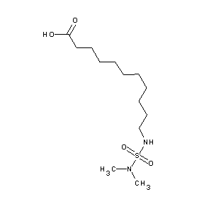 ST025528 11-{[(dimethylamino)sulfonyl]amino}undecanoic acid