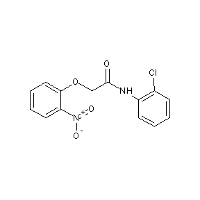 ST030245 N-(2-chlorophenyl)-2-(2-nitrophenoxy)acetamide