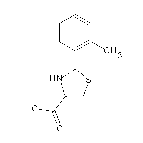 ST031060 2-(2-methylphenyl)-1,3-thiazolidine-4-carboxylic acid
