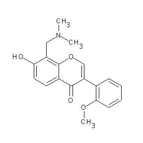 ST031721 8-[(dimethylamino)methyl]-7-hydroxy-3-(2-methoxyphenyl)chromen-4-one