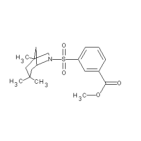 ST032569 methyl 3-[(1,3,3-trimethyl-6-azabicyclo[3.2.1]oct-6-yl)sulfonyl]benzoate