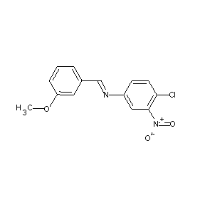 ST035178 1-[(1E)-2-(4-chloro-3-nitrophenyl)-2-azavinyl]-3-methoxybenzene