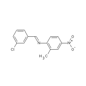 ST036185 (1E)-2-(3-chlorophenyl)-1-(2-methyl-4-nitrophenyl)-1-azaethene