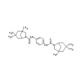 ST036775 (1,3,3-trimethyl-6-azabicyclo[3.2.1]oct-6-yl)-N-{4-[(1,3,3-trimethyl-6-azabicy clo[3.2.1]oct-6-yl)carbonylamino]phenyl}carboxamide