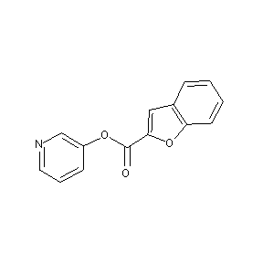 ST037080 3-pyridyl benzo[d]furan-2-carboxylate