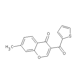 ST037281 7-methyl-3-(2-thienylcarbonyl)chromen-4-one