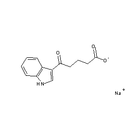 ST039850 5-indol-3-yl-5-oxopentanoic acid, sodium salt