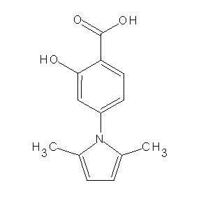 ST042187 4-(2,5-dimethylpyrrolyl)-2-hydroxybenzoic acid