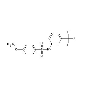 ST042474 [(4-methoxyphenyl)sulfonyl][3-(trifluoromethyl)phenyl]amine