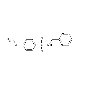ST042485 [(4-methoxyphenyl)sulfonyl](2-pyridylmethyl)amine
