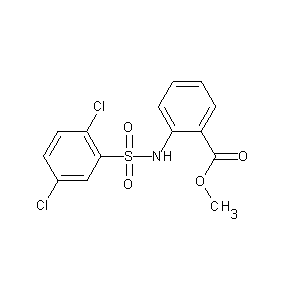 ST042528 methyl 2-{[(2,5-dichlorophenyl)sulfonyl]amino}benzoate