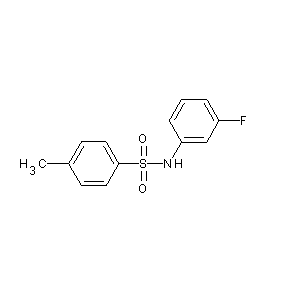ST042710 (3-fluorophenyl)[(4-methylphenyl)sulfonyl]amine