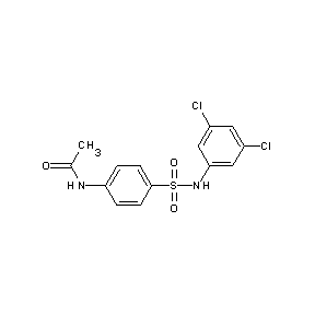 ST042736 N-(4-{[(3,5-dichlorophenyl)amino]sulfonyl}phenyl)acetamide