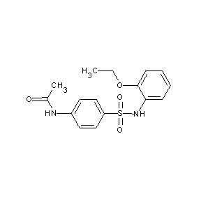 ST042737 N-(4-{[(2-ethoxyphenyl)amino]sulfonyl}phenyl)acetamide