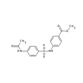ST042746 methyl 4-({[4-(acetylamino)phenyl]sulfonyl}amino)benzoate