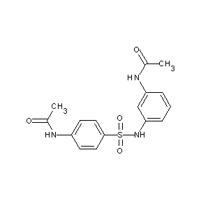 ST042748 N-[3-({[4-(acetylamino)phenyl]sulfonyl}amino)phenyl]acetamide
