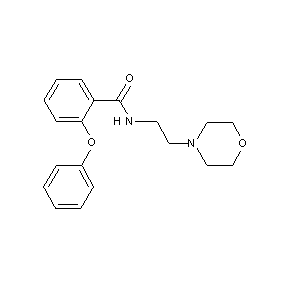 ST043212 N-(2-morpholin-4-ylethyl)(2-phenoxyphenyl)carboxamide