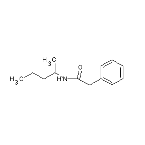 ST043491 N-(methylbutyl)-2-phenylacetamide