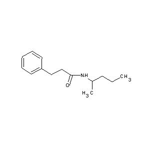 ST043849 N-(methylbutyl)-3-phenylpropanamide