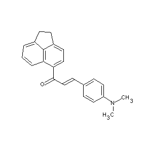 ST046451 (2E)-1-acenaphthen-5-yl-3-[4-(dimethylamino)phenyl]prop-2-en-1-one